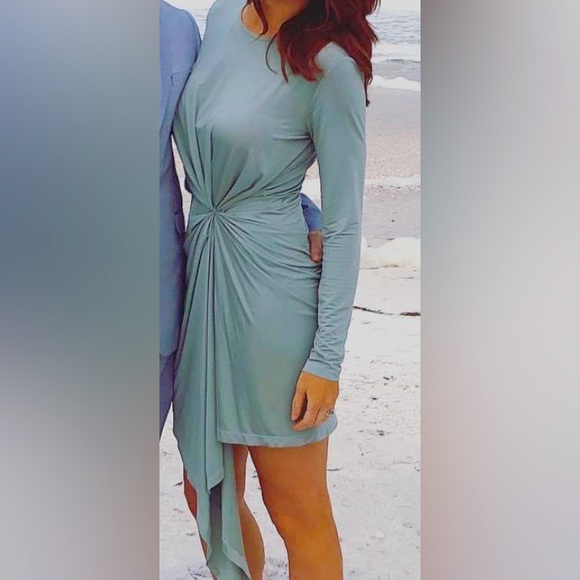 Young Fabulous & Broke asymmetrical hem sheath dress - Picture 2 of 5